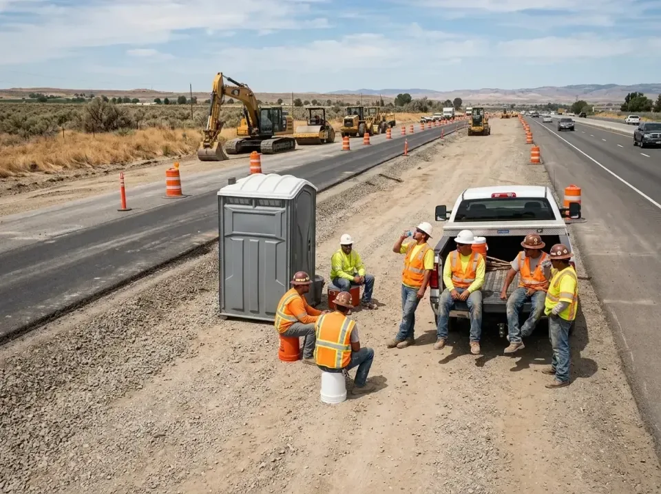 highway-road-construction-crew-007 — frequently asked questions, Porta Potty and Restroom Rentals in Granby, MO